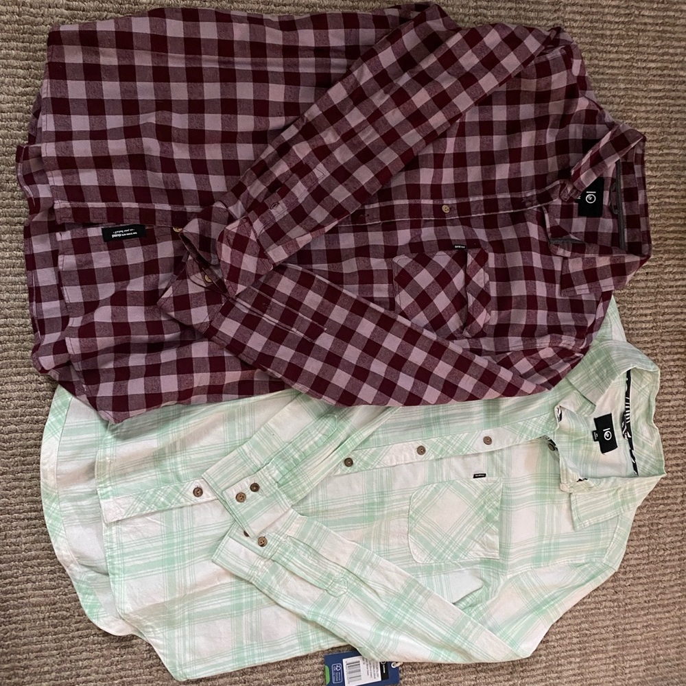 2x Ten Tree Plaids